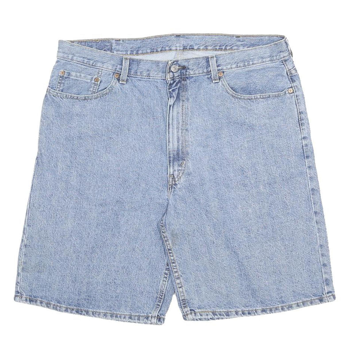 LEVI'S Mens Denim Blue Casual Shorts XL W40 Cotton Regular Fit Classic Style