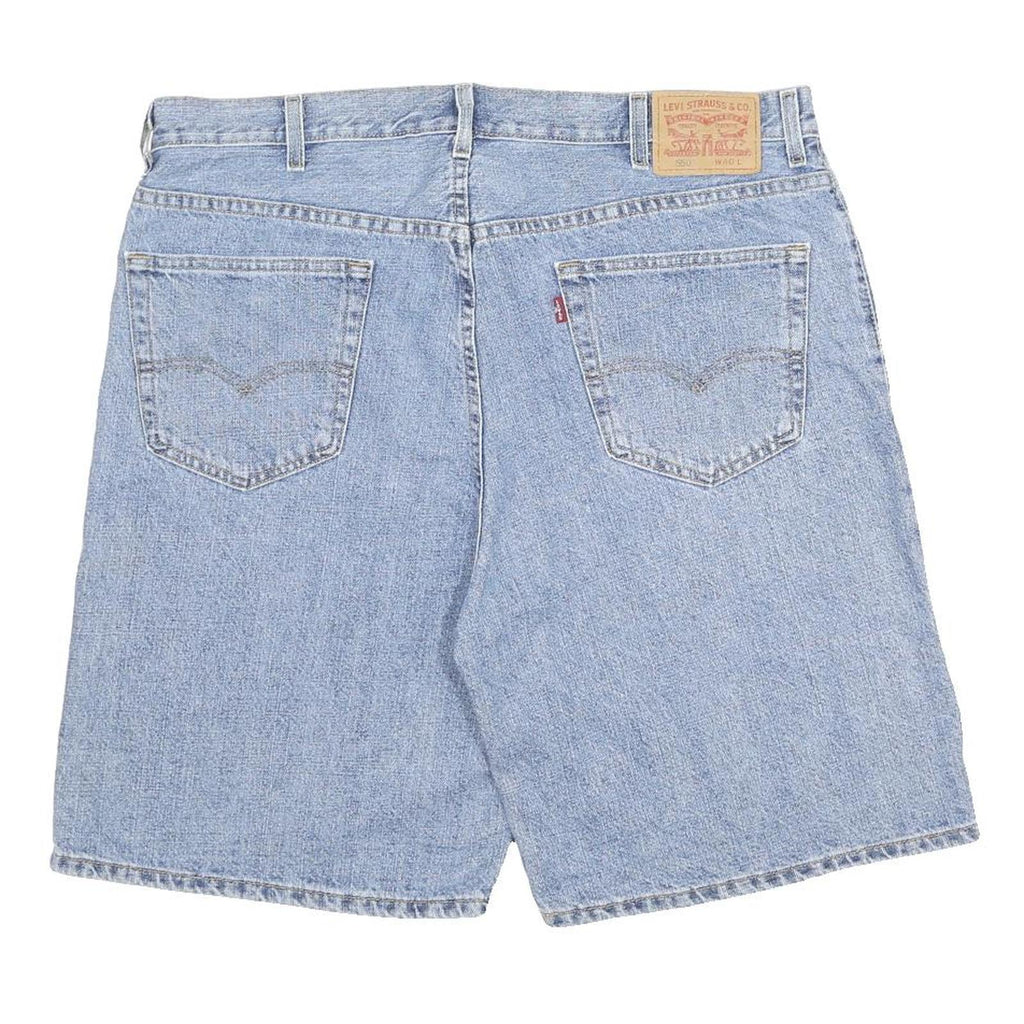 LEVI'S Mens Denim Blue Casual Shorts XL W40 Cotton Regular Fit Classic Style