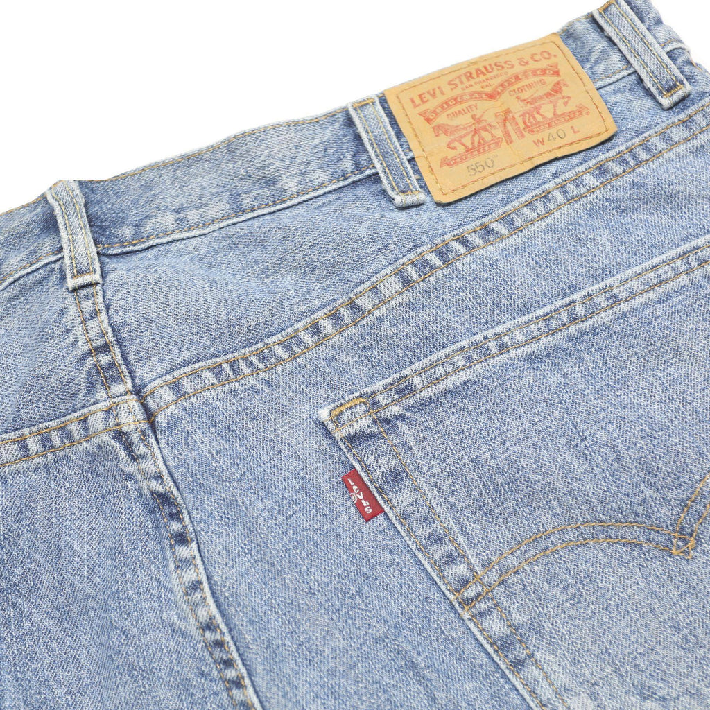 LEVI'S Mens Denim Blue Casual Shorts XL W40 Cotton Regular Fit Classic Style