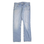 LEVI'S 501 Mens Jeans Blue Regular Straight Denim Light W32 L30 Classic Fit