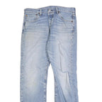 LEVI'S 501 Mens Jeans Blue Regular Straight Denim Light W32 L30 Classic Fit