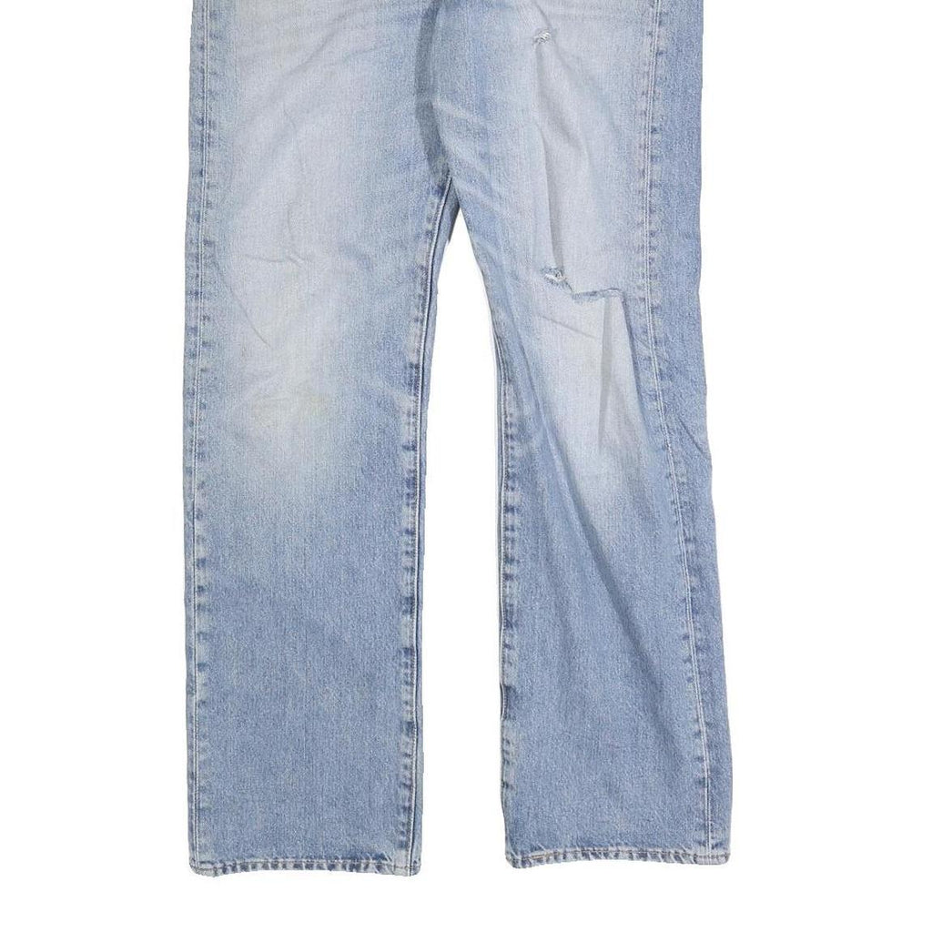 LEVI'S 501 Mens Jeans Blue Regular Straight Denim Light W32 L30 Classic Fit