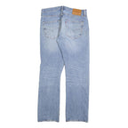 LEVI'S 501 Mens Jeans Blue Regular Straight Denim Light W32 L30 Classic Fit