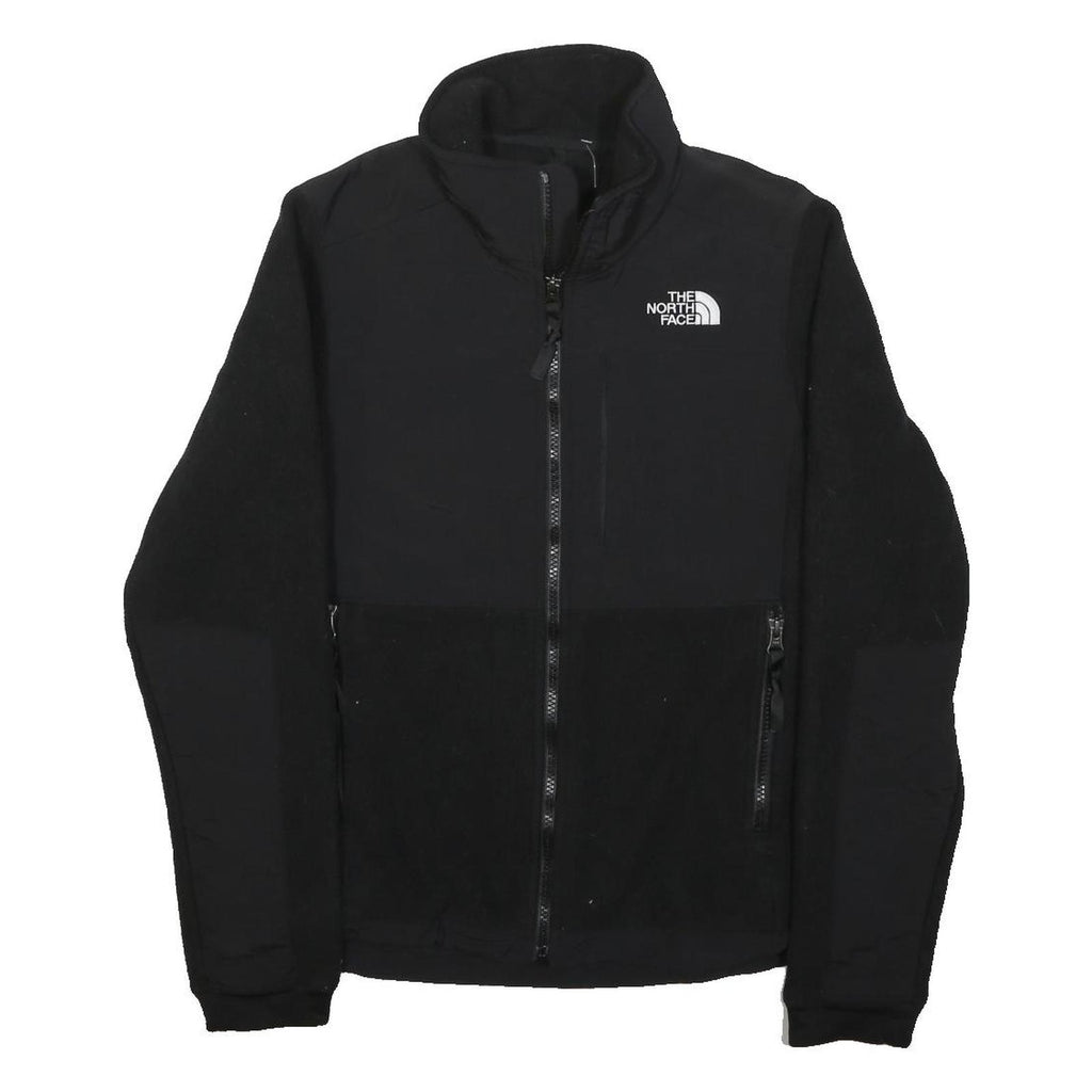 THE NORTH FACE Womens Black Zip Jacket XS Polyester Fleece Outdoor Warm