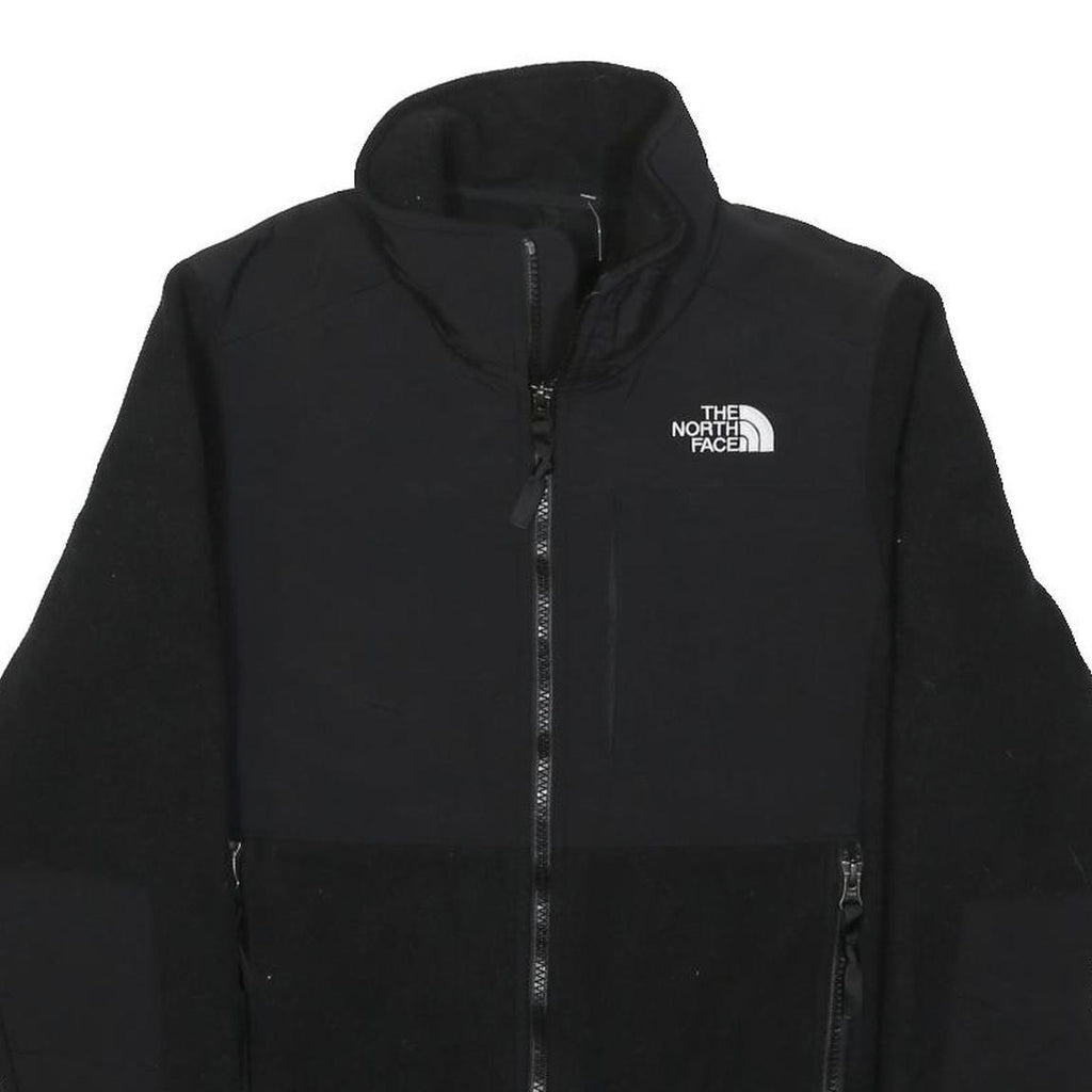 THE NORTH FACE Womens Black Zip Jacket XS Polyester Fleece Outdoor Warm