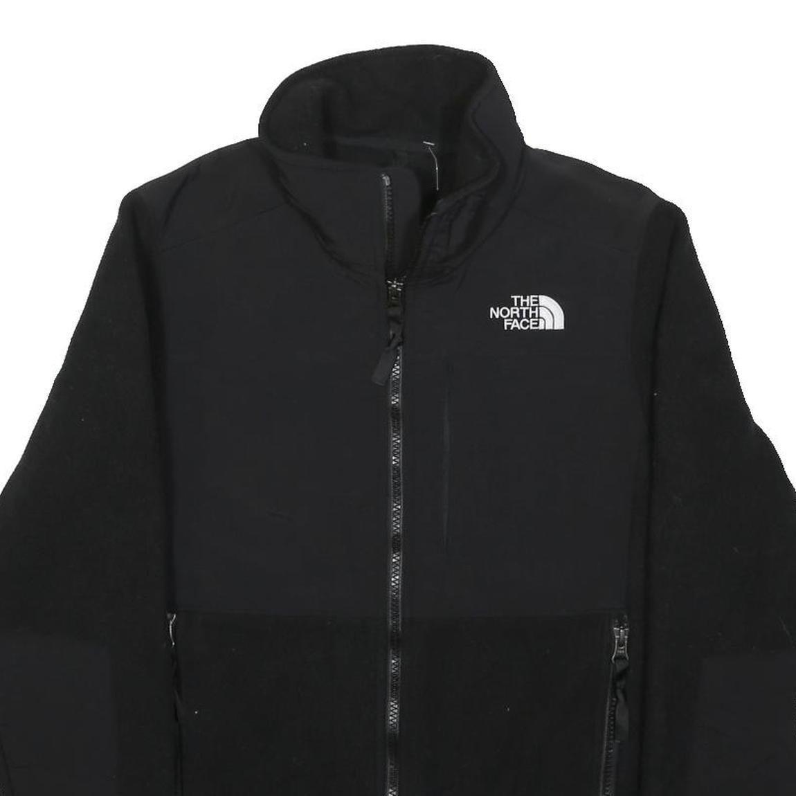 THE NORTH FACE Womens Black Zip Jacket XS Polyester Fleece Outdoor Warm