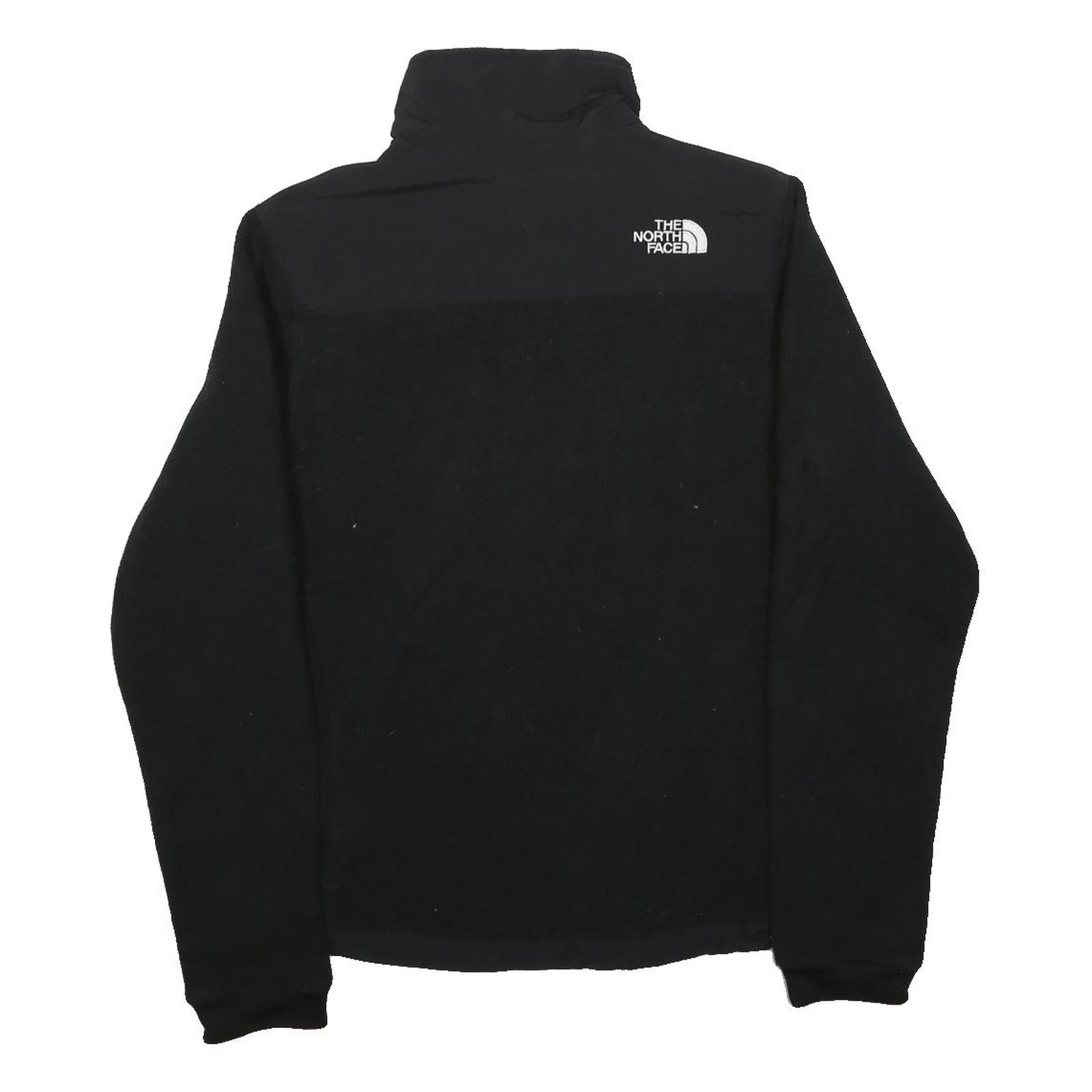 THE NORTH FACE Womens Black Zip Jacket XS Polyester Fleece Outdoor Warm