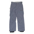 COLUMBIA Mens Regular Fit Blue Polyester Blend Zip Closure Trousers W30 L31