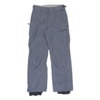 COLUMBIA Mens Regular Fit Blue Polyester Blend Zip Closure Trousers W30 L31