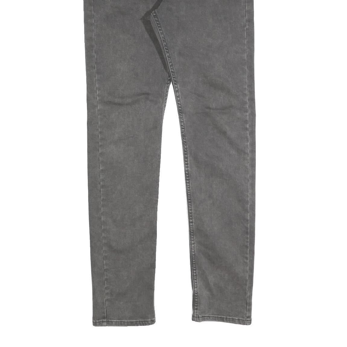 LEVI'S 510 Mens Jeans Grey Slim Skinny Denim Medium W31 L32 Stylish Cotton Blend