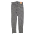 LEVI'S 510 Mens Jeans Grey Slim Skinny Denim Medium W31 L32 Stylish Cotton Blend