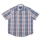 NAUTICA Mens Shirt Blue Check L