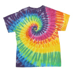 DISNEY PARKS Mens Colourblock Tie Dye T-Shirt M Short Sleeve Crew Neck Mickey