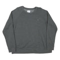 CHAMPION Mens Grey Cotton Blend Crew Neck XL Classic Logo Sweatshirt