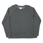 CHAMPION Mens Grey Cotton Blend Crew Neck XL Classic Logo Sweatshirt