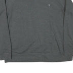 CHAMPION Mens Grey Cotton Blend Crew Neck XL Classic Logo Sweatshirt