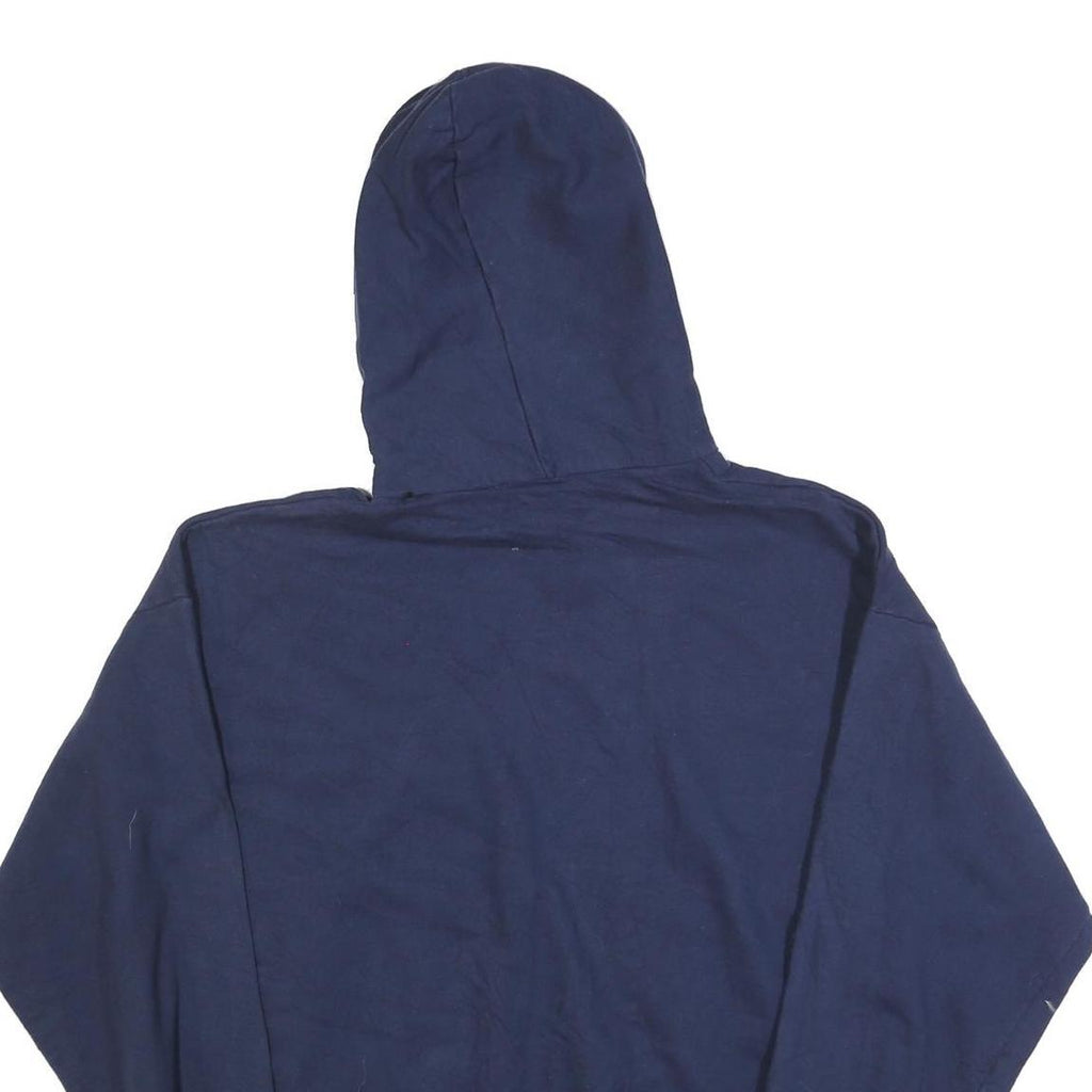 Mens Navy Blue Washington DC Hoodie XL Cotton Blend Pullover Hooded Sweatshirt