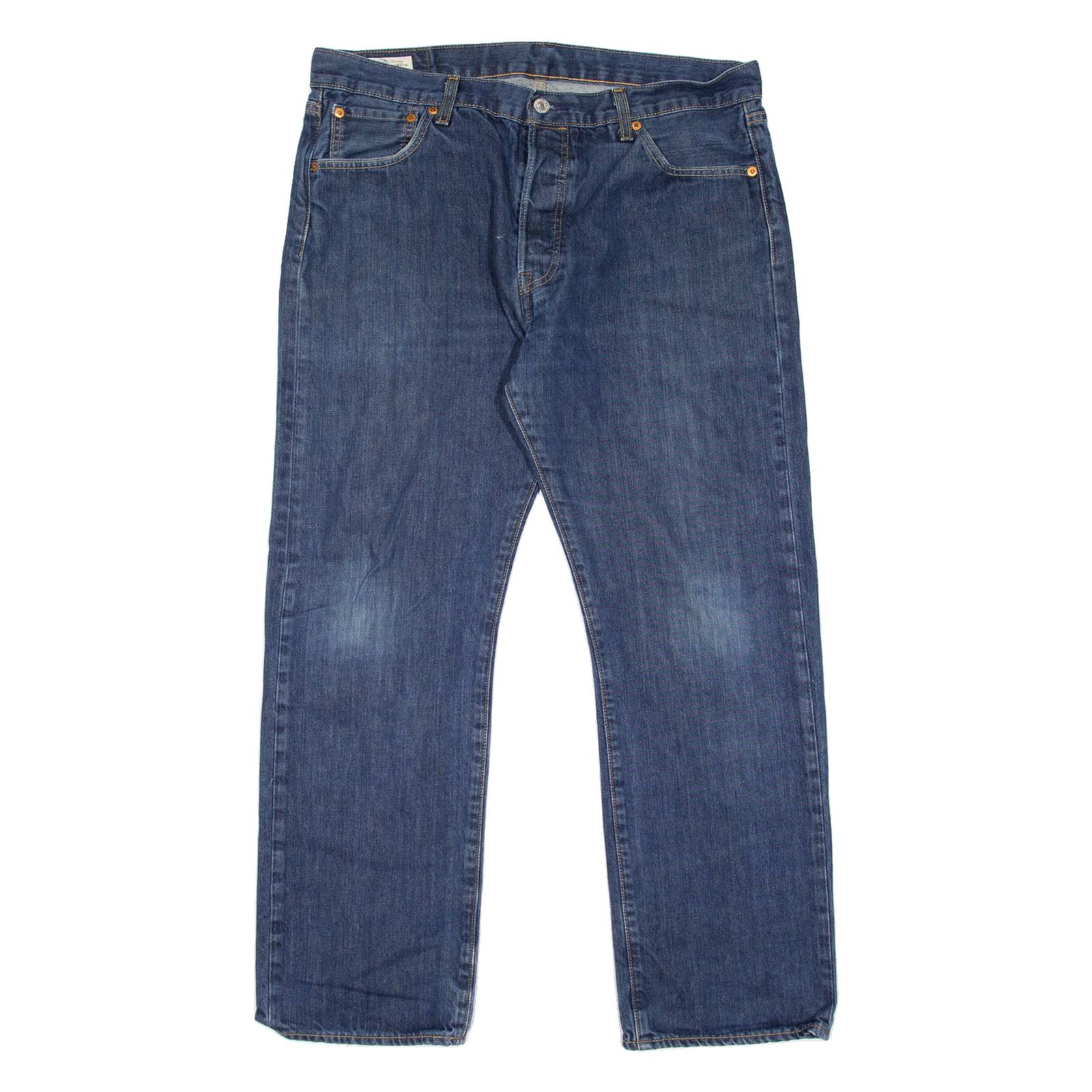 LEVI'S 501 BIG E Jeans Mens Blue Regular Straight W36 L30
