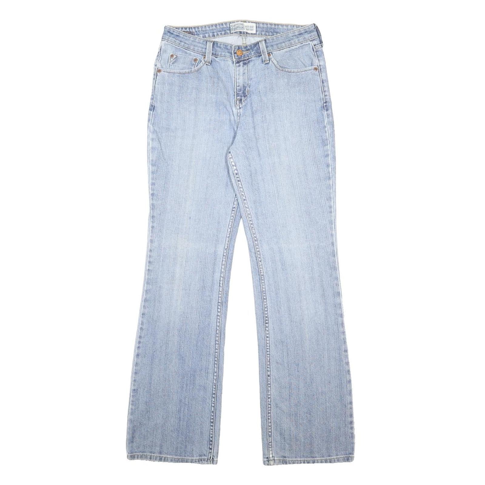 LEVI'S Womens Jeans Regular Straight Denim Light W30 L32 Classic Cotton Blend