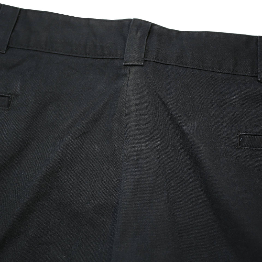 DICKIES Mens Black Cargo Shorts XL W40 Relaxed Fit Cotton Blend Workwear