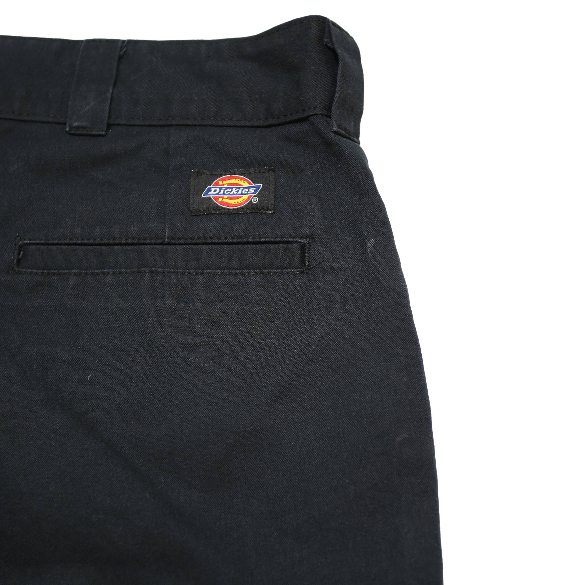 DICKIES Mens Black Cargo Shorts XL W40 Relaxed Fit Cotton Blend Workwear