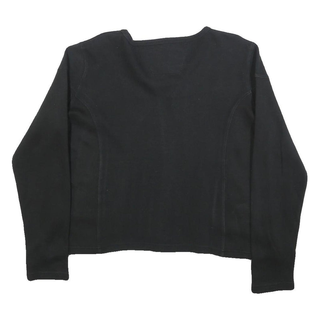 HARLEY DAVIDSON Womens Black Cotton Crew Neck XL Sweatshirt H-D Logo