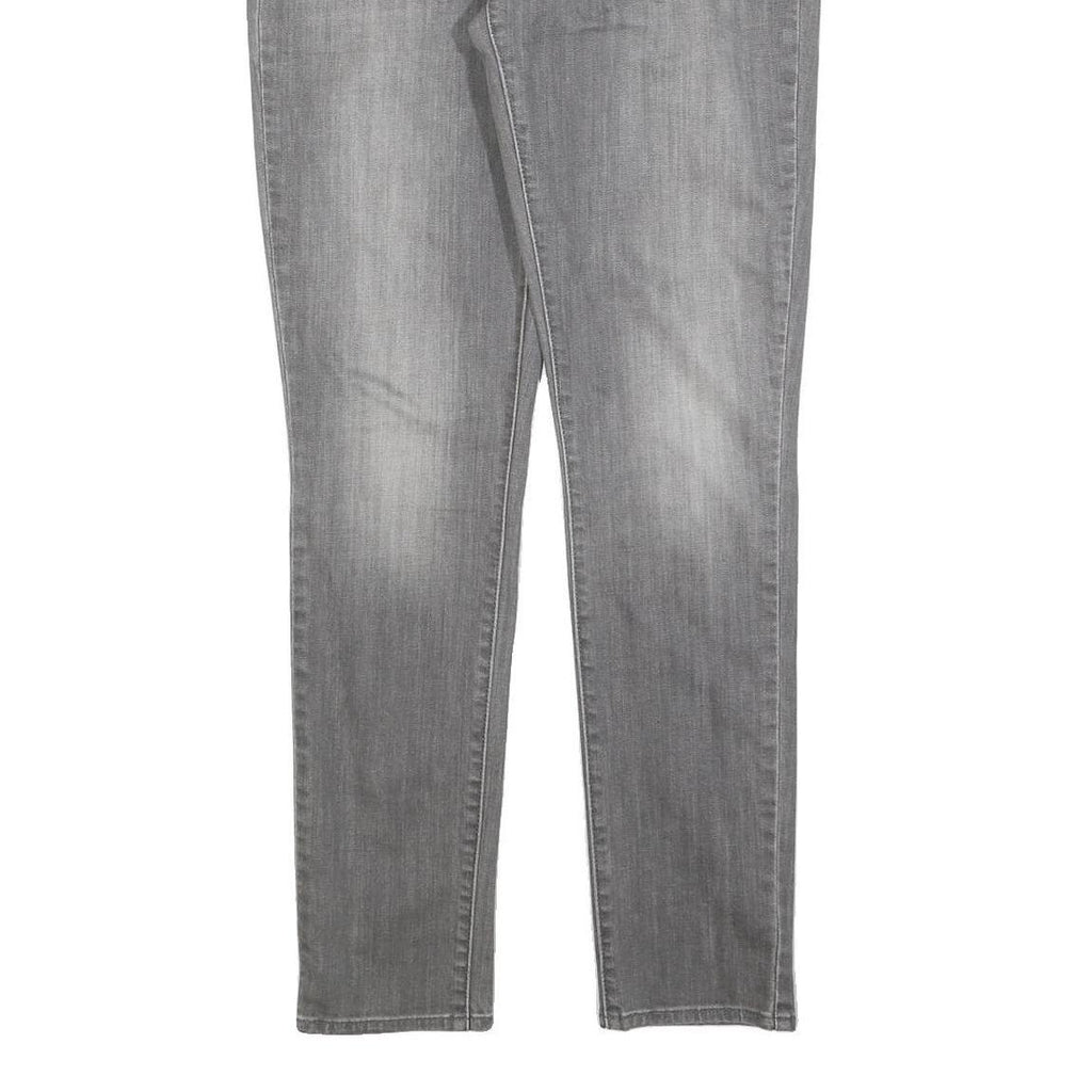 LEVI'S Womens Slim Grey Jeans Denim W29 L32 Classic Fit Zip Closure