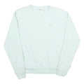 FILA Womens Light Green Cotton Blend Crew Neck Sweatshirt L Casual Pullover