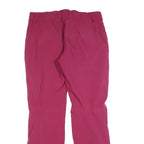 SALOMON Womens Polyester Blend Pink & Black Outdoor Trousers W38 L32 Regular Fit