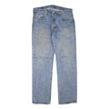 LEVI'S 501 Mens Jeans Blue Regular Straight Denim Medium W34 L31 Classic Cotton