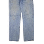 LEVI'S 501 Mens Jeans Blue Regular Straight Denim Medium W34 L31 Classic Cotton