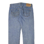 LEVI'S 501 Mens Jeans Blue Regular Straight Denim Medium W34 L31 Classic Cotton