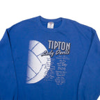 JERZEES Mens Sweatshirt Blue XL