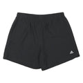 ADIDAS Mens Black Sports Shorts XL W33 Polyester Blend Casual Athletic Gym