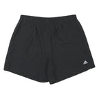 ADIDAS Mens Black Sports Shorts XL W33 Polyester Blend Casual Athletic Gym