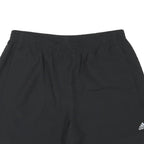ADIDAS Mens Black Sports Shorts XL W33 Polyester Blend Casual Athletic Gym