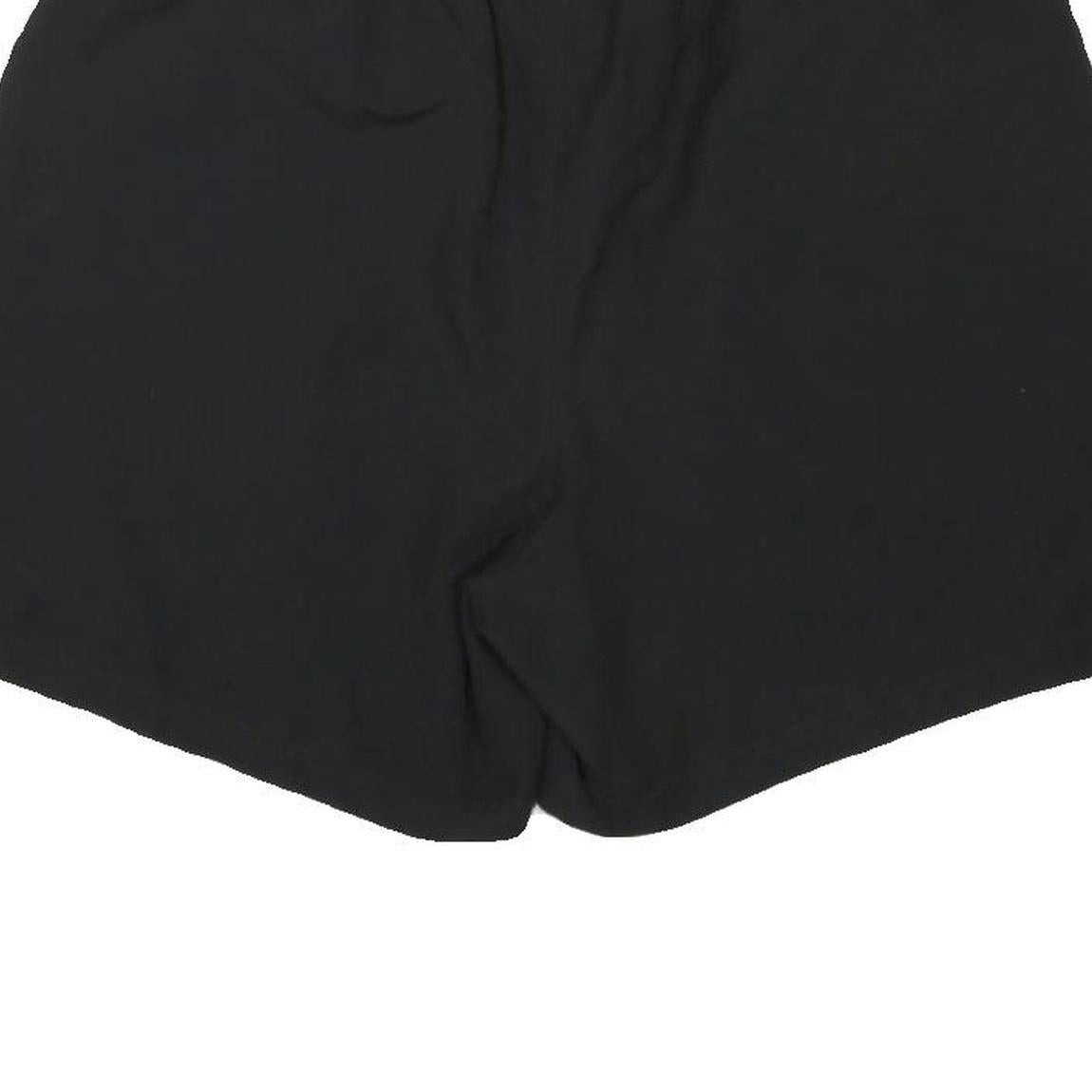 ADIDAS Mens Black Sports Shorts XL W33 Polyester Blend Casual Athletic Gym