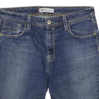 LEVI'S Womens Denim Blue Casual Shorts M W30 Stretch Fit 627