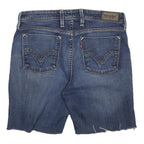 LEVI'S Womens Denim Blue Casual Shorts M W30 Stretch Fit 627