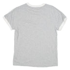 ADIDAS Womens T-Shirt Grey UK 8
