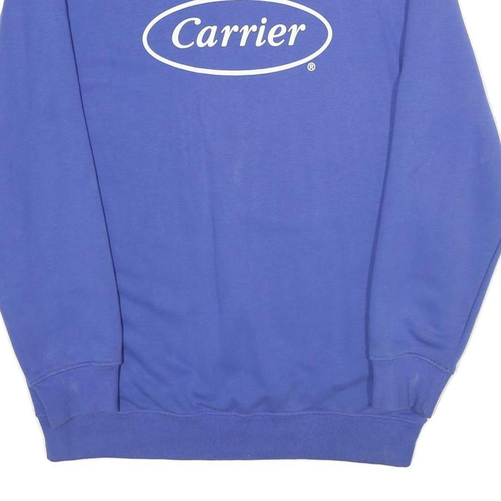 ENGELBERT STRAUSS Mens Blue Crew Neck XL Carrier Logo Sweatshirt Workwear