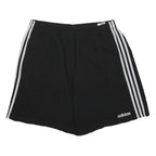 ADIDAS Mens Black Sports Shorts XL W30 Polyester Casual Gym Active Wear