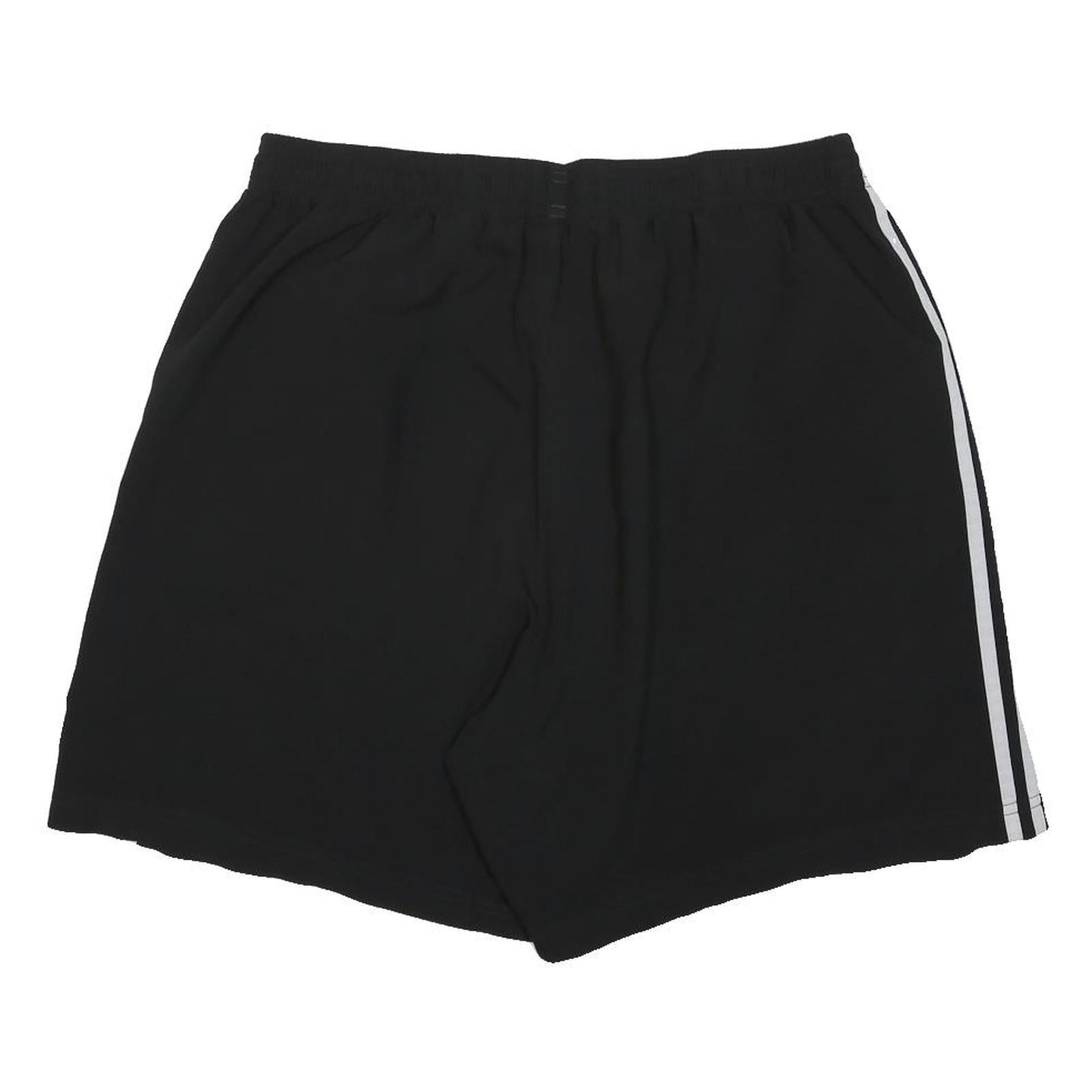 ADIDAS Mens Black Sports Shorts XL W30 Polyester Casual Gym Active Wear