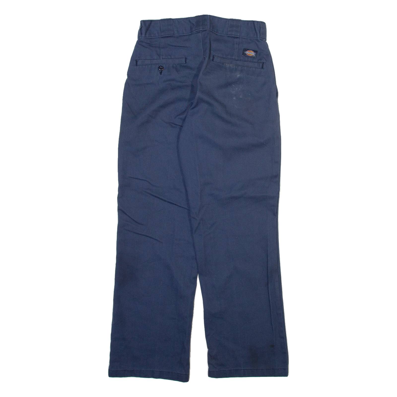 DICKIES 874 Workwear Mens Trousers Blue Regular Straight W29 L30