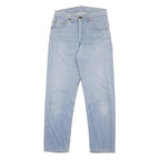 LEVI'S Womens Slim Jeans Blue Denim Light Wash W26 L26 Classic Zip Cotton