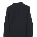 BOGNER Womens Black Wool Blend Tailored Jacket S Button Closure Classic Fit