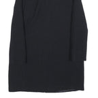 BOGNER Womens Black Wool Blend Tailored Jacket S Button Closure Classic Fit