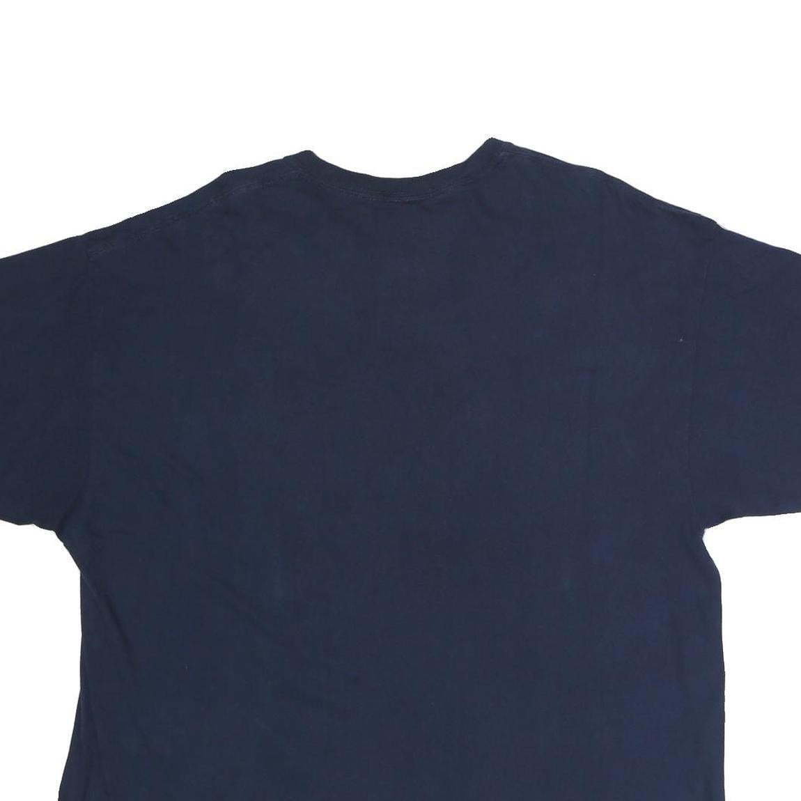 GENUINE MERCHANDISE Mens Navy Blue Gwinnett Stripers Baseball T-Shirt XL Short