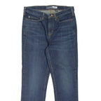 CARHARTT Workwear Womens Jeans Blue Slim Straight Stone Wash W30 L26