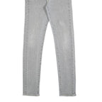 LEVI'S 510 Mens Jeans Light Grey Slim Skinny Denim W30 L32 Zip Cotton Blend